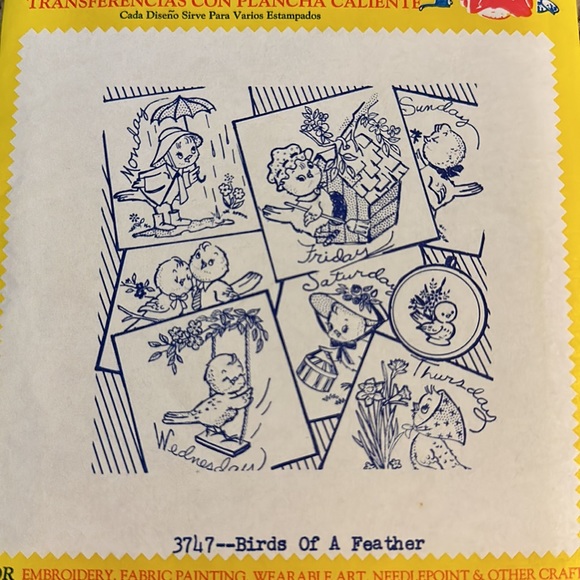 Aunt Martha Hot Iron Transfers for Crafting - Picture 15 of 16